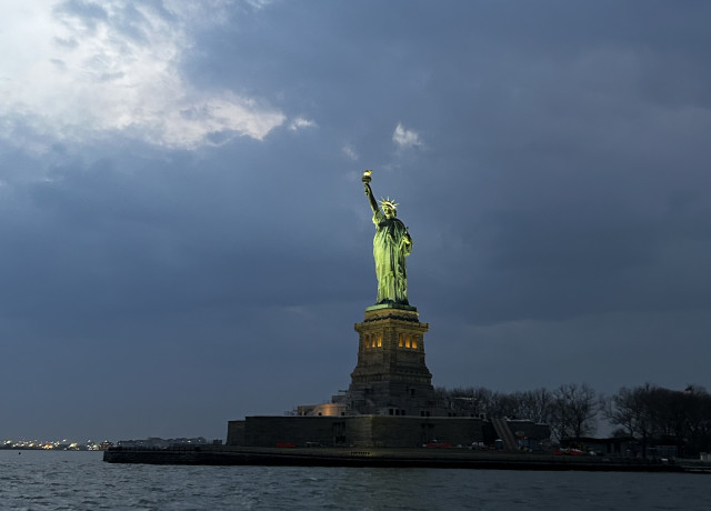 Photo of the Statue of Liberty in New York